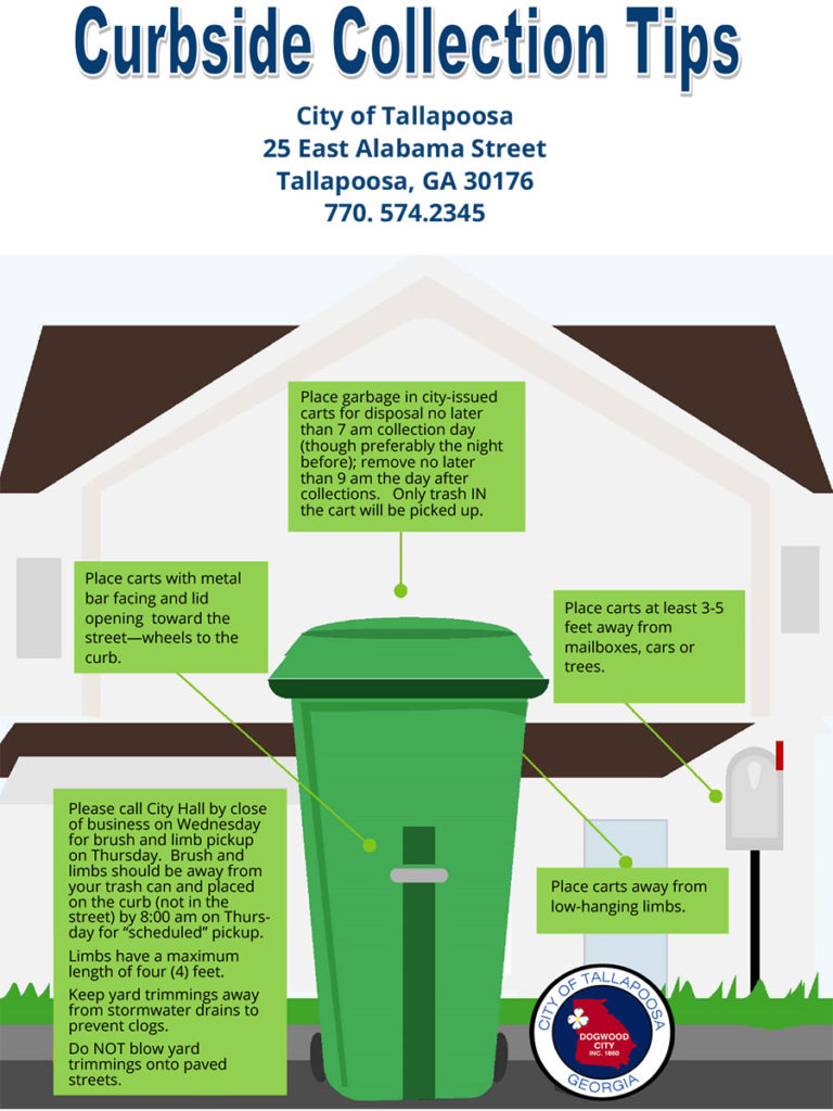 Trash Pickup City Of Tallapoosa,